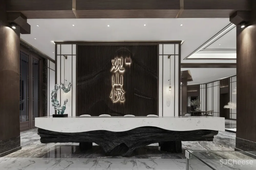 气韵相合,平衡而有序的东方意境空间│米洛映象