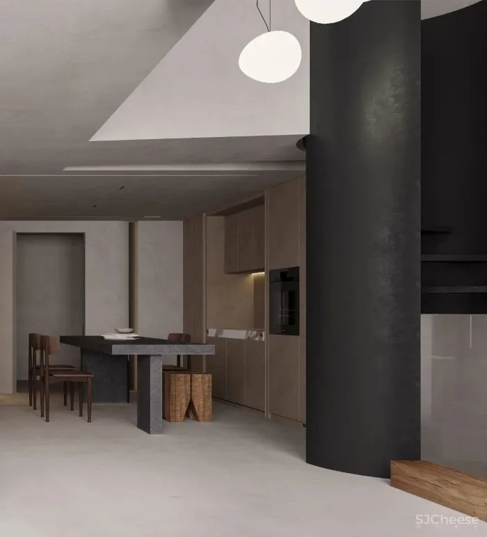 新作 丨 涵瑜设计:城市穴居 繁华里的私域空间