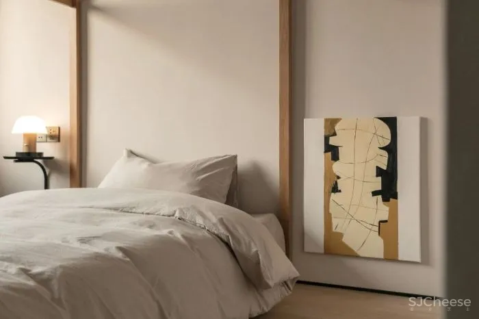 130㎡禅意居所,竖百叶与原木太美了!