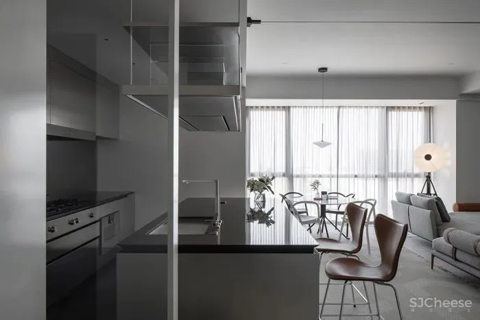 红山设计 北京 170㎡ 陶宅,精密艺术的都市人居构想