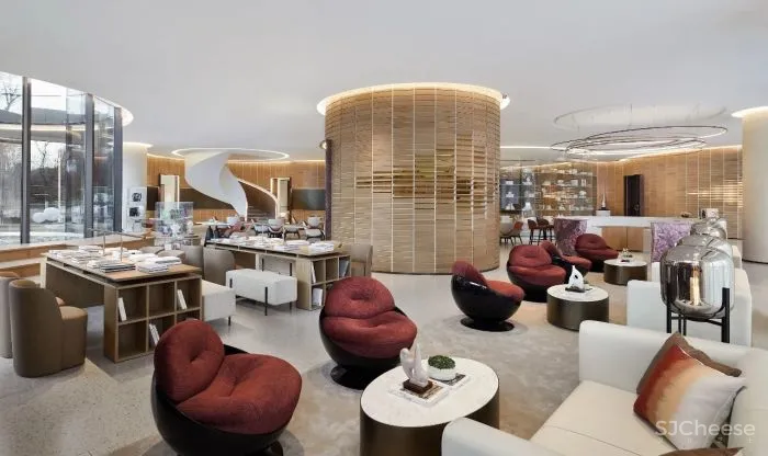 牧笛新作丨 以“有机”探索未来:旭辉宿迁体验中心 【环球观筑】