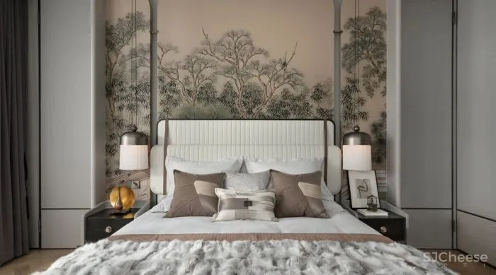 EH DESIGN 软装 安吉 · 慢谷合院225户型:一书一茶一人文