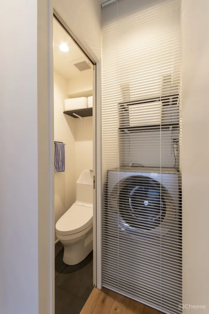 56m²异型空间巧变阳光房,还能干湿四分离 洄游动线!