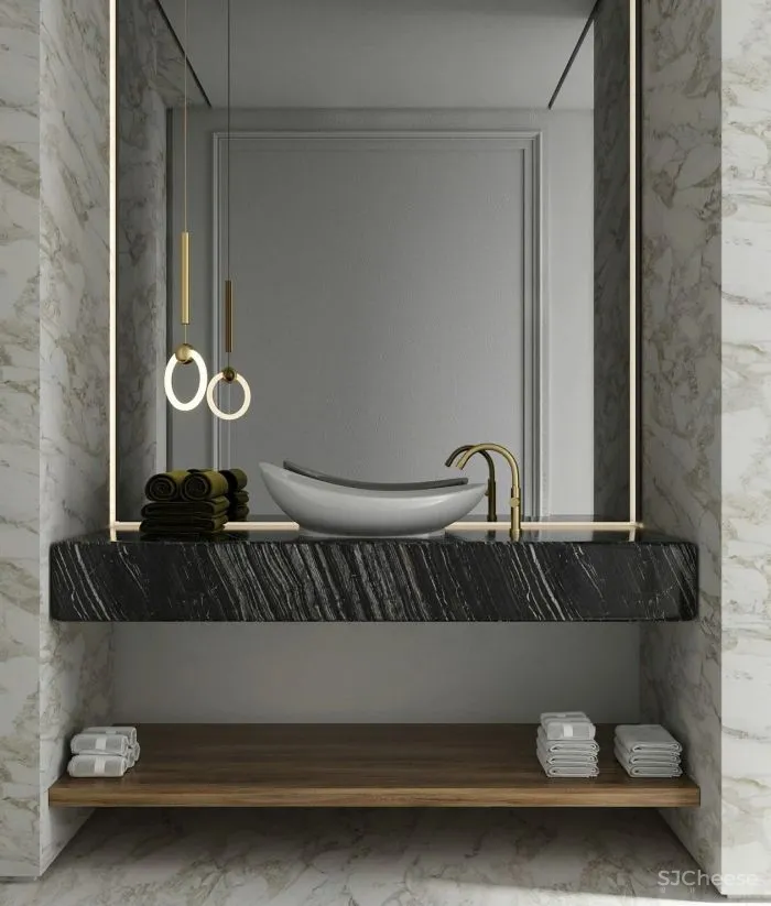 原木 白色的经典搭配,耐看极了!