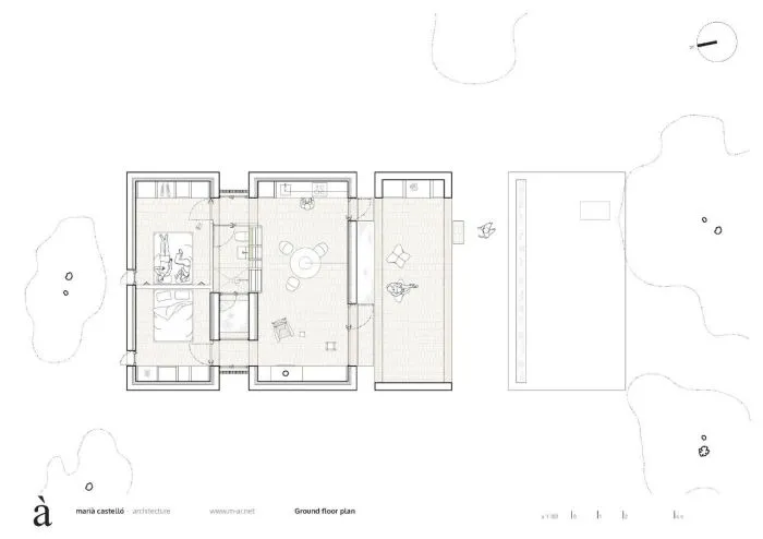 朴素的极简主义住宅
