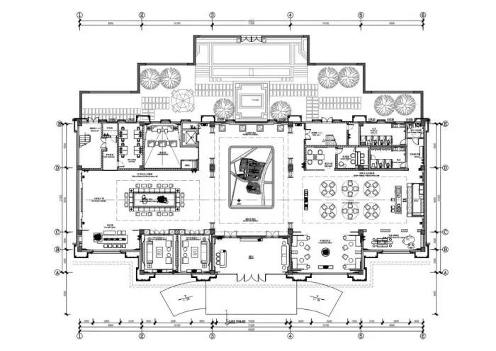 以《千里江山图》为灵感,打造生活与美学并存的空间。