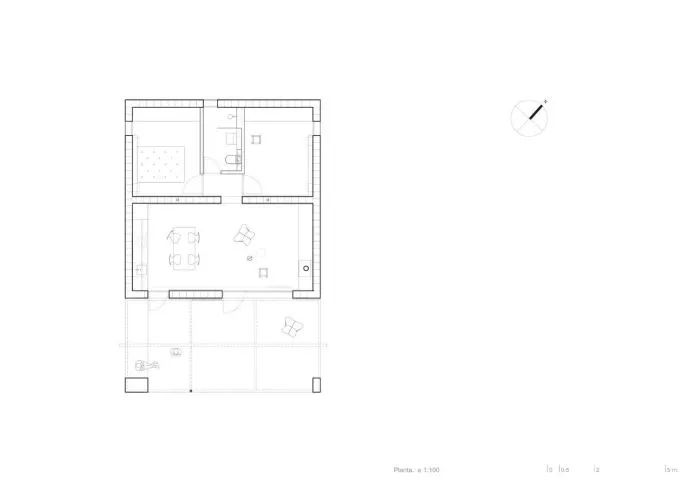 朴素的极简主义住宅
