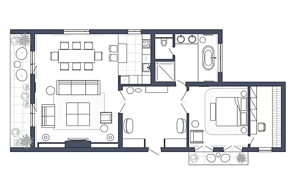 如在云端的115㎡米色公寓！