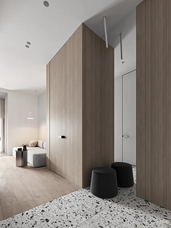 60㎡ 一室户,这样设计真显大!