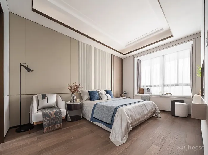 EHOO易虎设计 | 北海彰泰白鹭湾叠墅上叠样板间