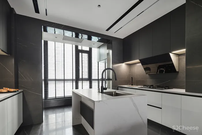 新作丨 夏承龙:240㎡极简私宅,克制而热烈!