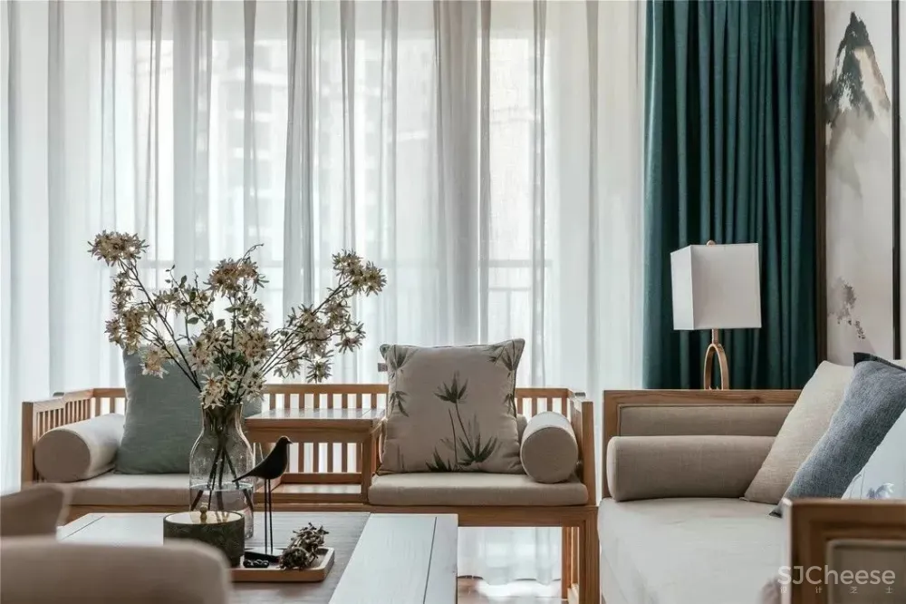 雅中见致,灵中见韵!中式简约风住宅设计