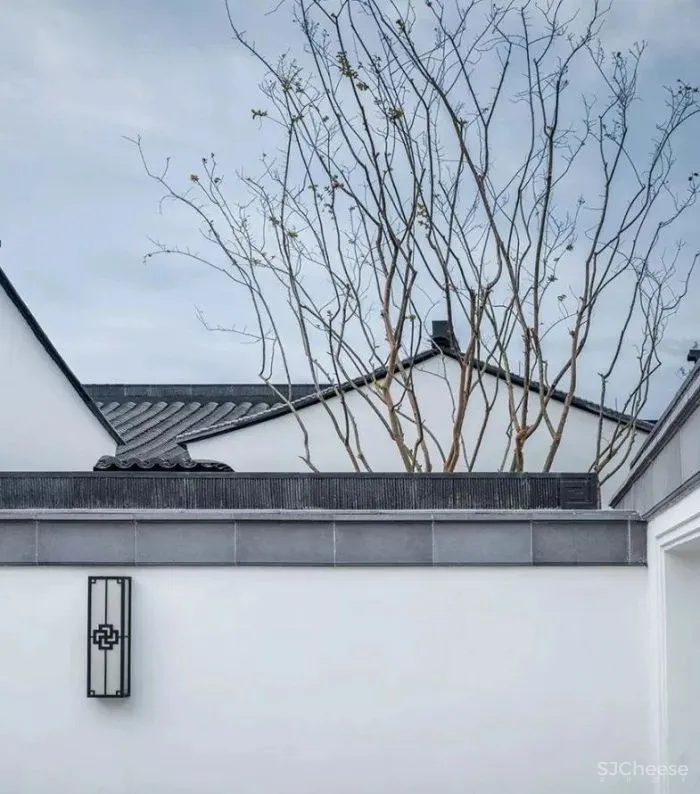 中式黑白灰,绝美。