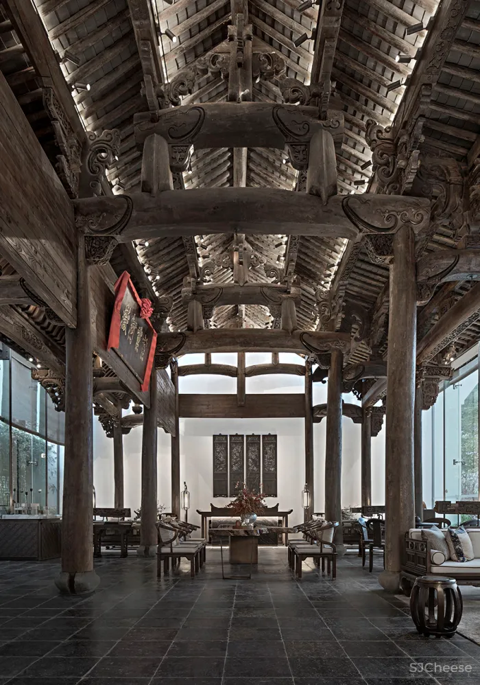 吴文粒新作 丨 800㎡闲庭深院,极致东方,重现百年古宅风华!