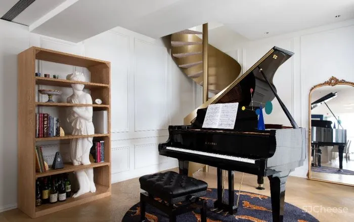 生活中强迫症“患者”，柔软又精致的法式148m²复式，超惹人爱