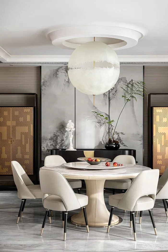 新作丨 尚层设计:600㎡园林豪宅,江南生活的诗意画境