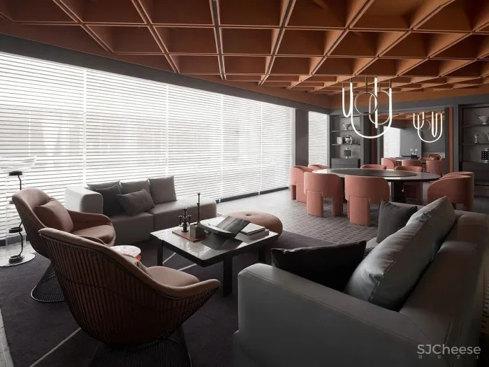 森境设计王俊宏丨广东江门.海悦尚珩华庭售楼处