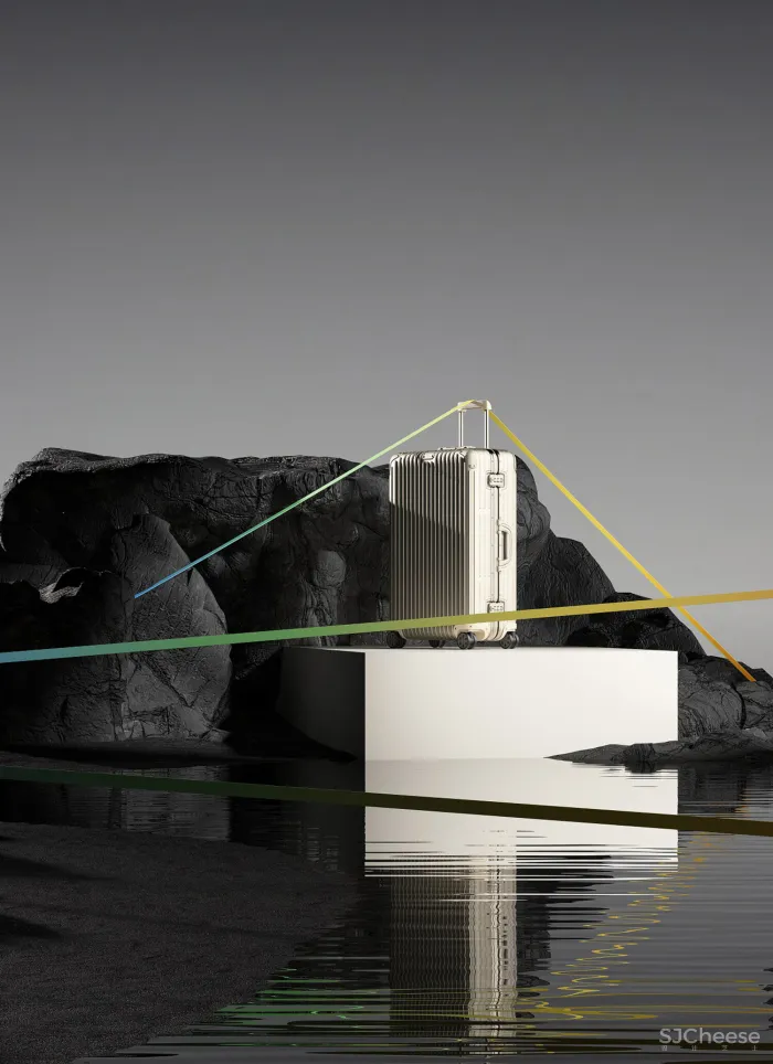 95后小哥做的效果图,同色系更适合极简风