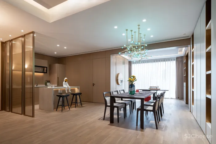 鸿艺源设计:300㎡治愈系潮玩家,解锁95后无限可能!