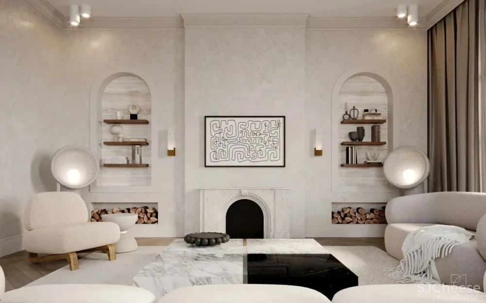 如在云端的115㎡米色公寓！