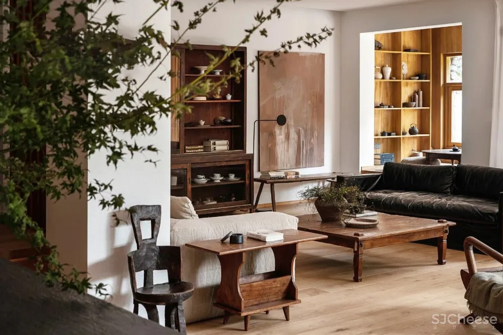 谢柯新作 丨 演绎“自然古朴”，光中生长出的灵动之家