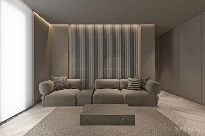 100㎡高级灰空间,极具设计感!