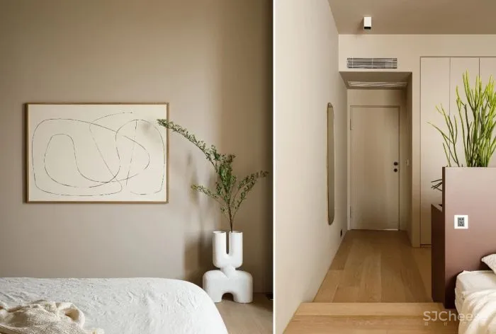 温暖 极简，这个90㎡老房“空”的很诗意