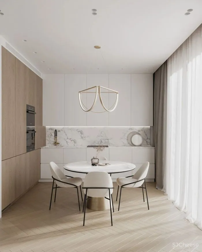 一居室的公寓,这样设计 1㎡ 都不浪费还显格调