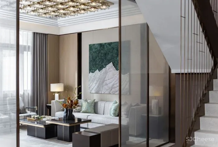 莫兰迪色调，诠释东方禅意 现代美学 YORO御融设计