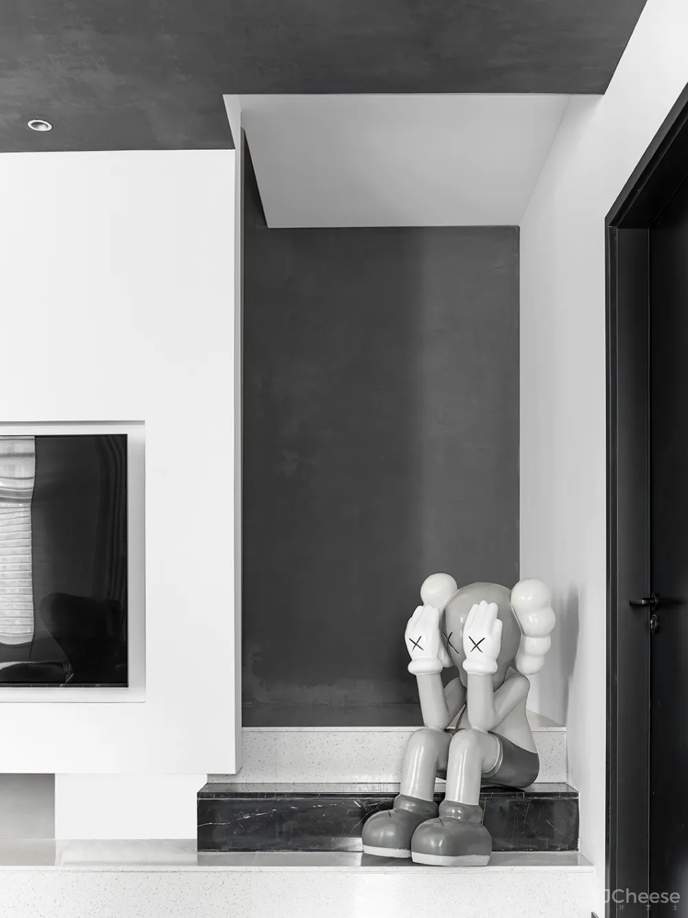 新作丨上海 360㎡ 私宅别墅,黑白格调 · 气质非凡!