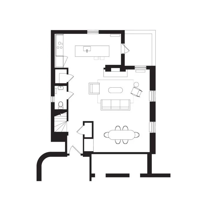 永不过时的黑白住宅,复古与硬朗相结合