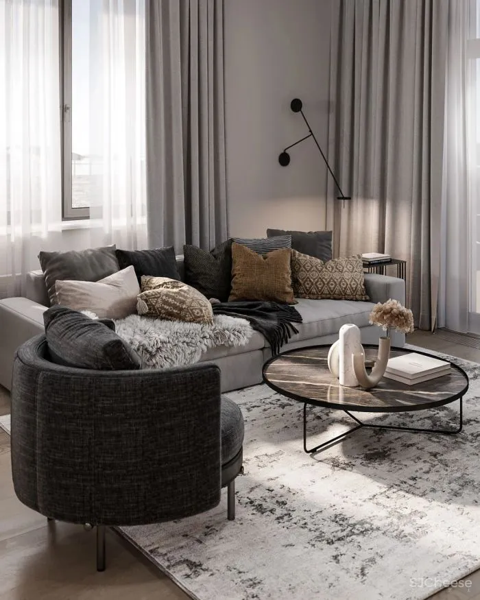 130㎡现代轻奢美宅！