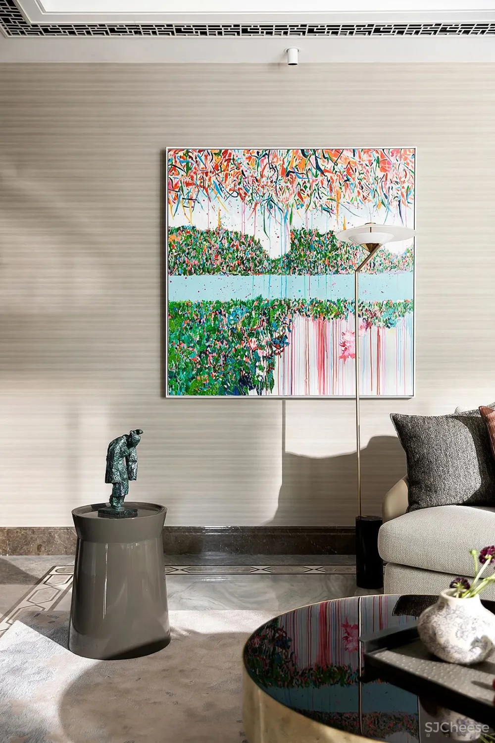 新作丨 尚层设计:600㎡园林豪宅,江南生活的诗意画境