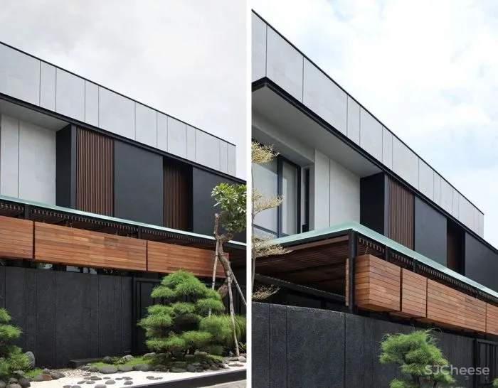 和谐且愉快的空间体验丨J住宅