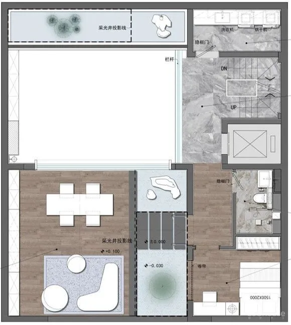 明德设计 丨 春城合院：现代和传统交融的庭院情怀