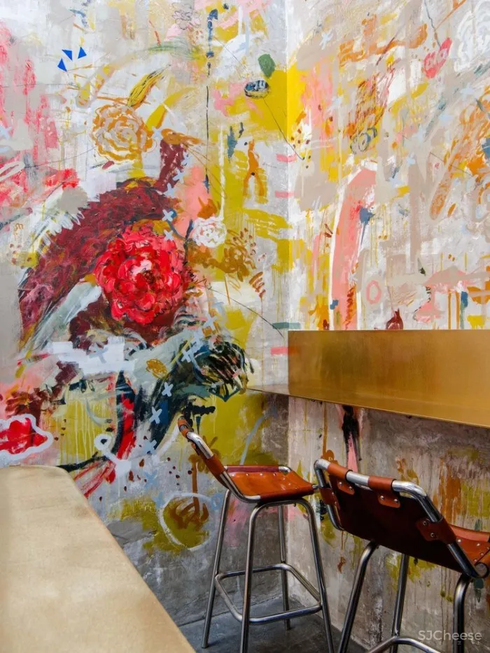 大小咖啡,北京前门店 / 余留地