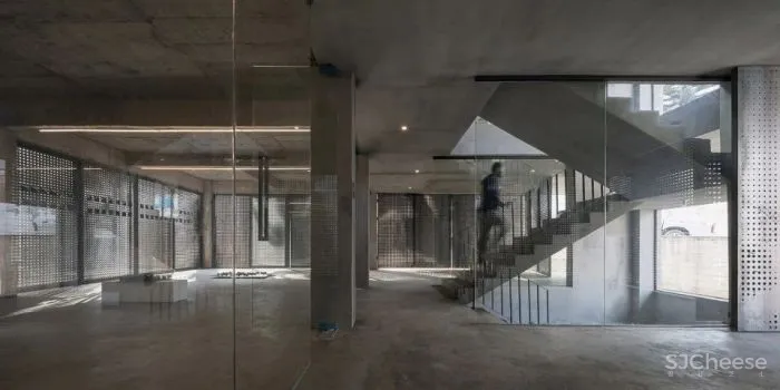 会“呼吸”的多米诺展馆 深圳大学 本原设计研究中心