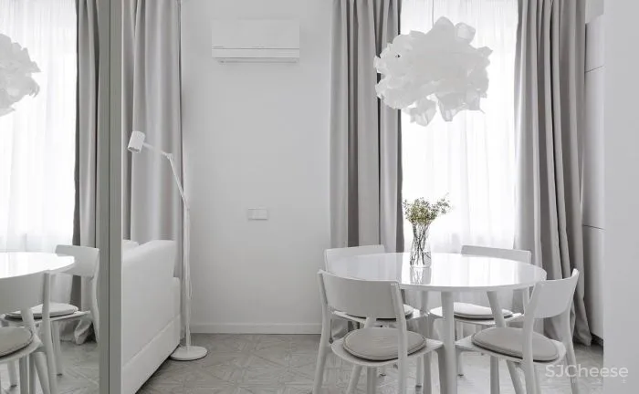 全白色内饰打造凉爽净度