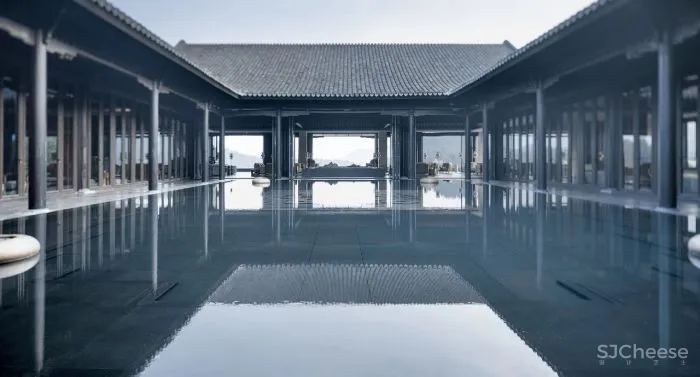 中式黑白灰,绝美。