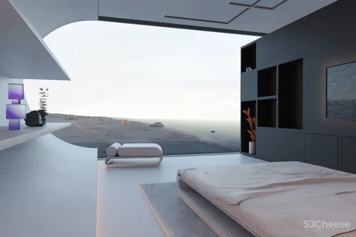 极星新出概念设计,海上别墅配飞机,未来隐世豪宅的样子