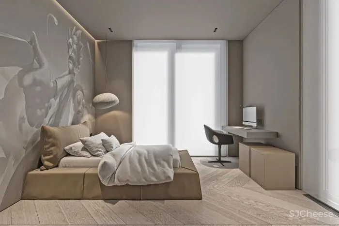 100㎡高级灰空间,极具设计感!