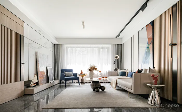 【山禾金缘新作】轻奢雅致 天津上东金茂悦样板间