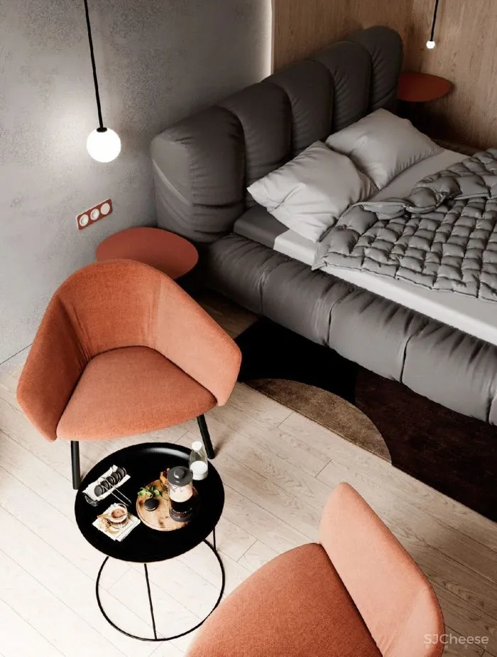 热烈红爱意满满的家