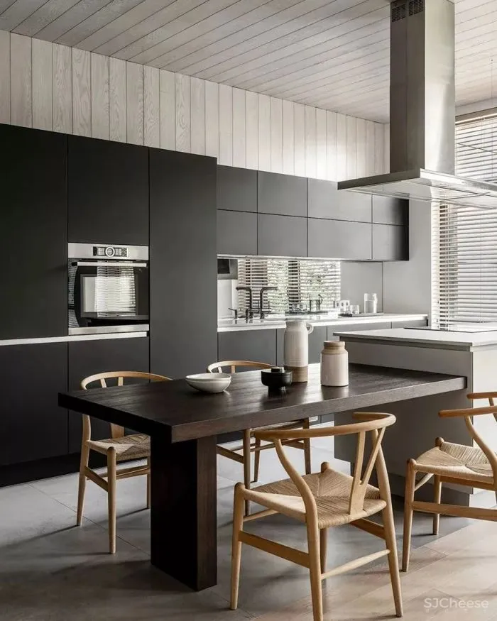 125㎡灰木空间,满满的高级感!