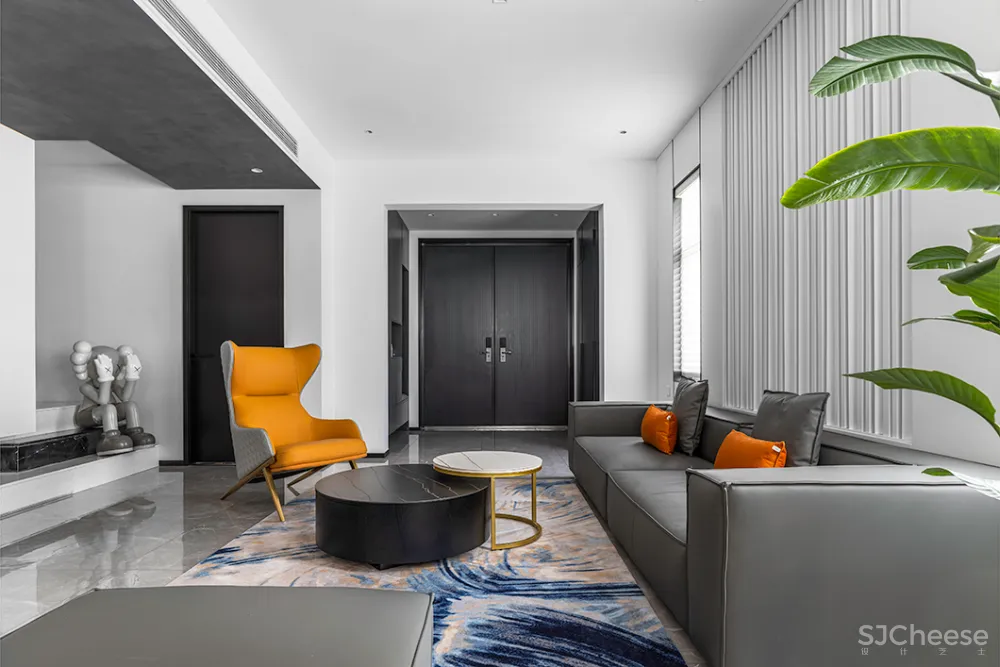 新作丨上海 360㎡ 私宅别墅,黑白格调 · 气质非凡!