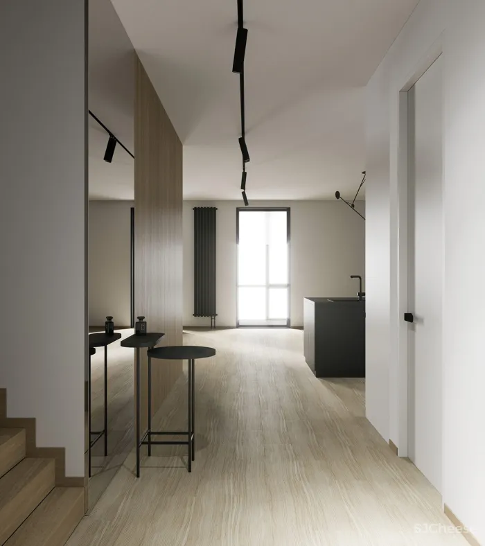 如何完善黑色，白色，木质-灰色调色板