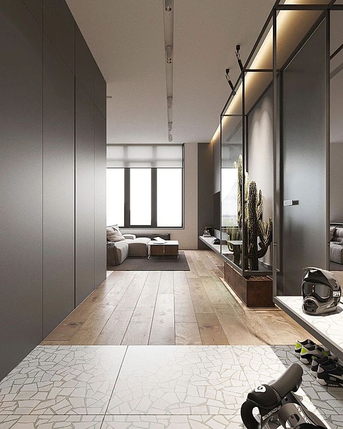 55㎡二居室，男性的雅致空间！