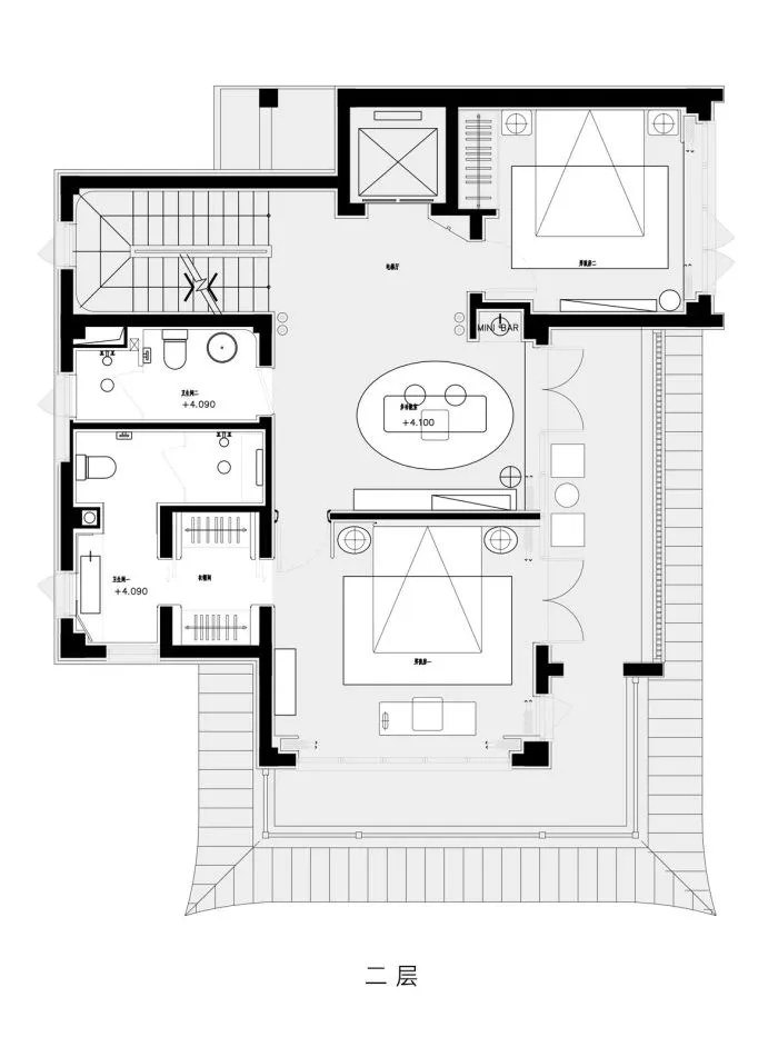 EH DESIGN 软装 安吉 · 慢谷合院225户型:一书一茶一人文