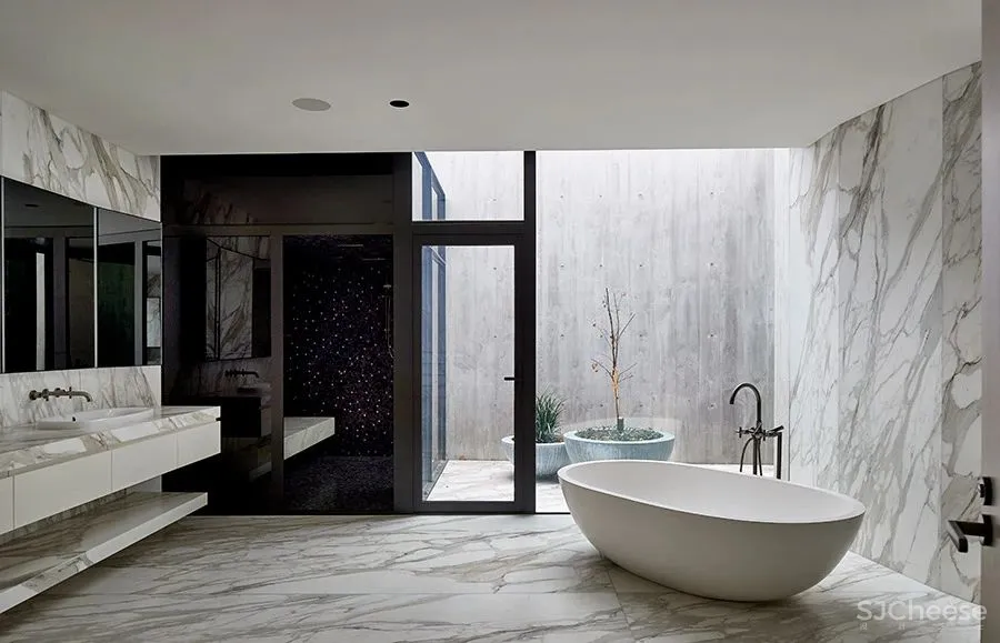 Wood Marsh Architecture丨墨尔本“雕塑”住宅，将现代艺术放大