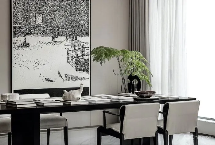 新作丨 莎米斯 x GFD广飞 杭州 620㎡ 跃层豪宅,自然静谧的艺术栖所